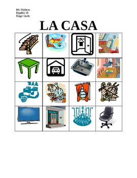 Bingo invierno - La Casita Educativa