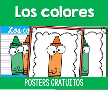 Preview of Los colores | Posters | Apoyo Visual