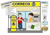 En la oficina de correos -  At the post office