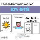 En été French Summer Vocabulary Reader Printable Minibook 