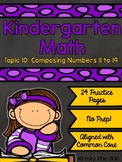 EnVision Kindergarten Topic 10