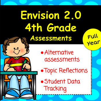 Preview of EnVision Math 2.0 Alternative Assessment, Data Trak, Reflection - Video Preview