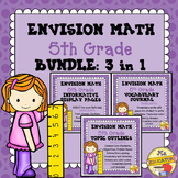 EnVision Math Common Core - 5th Grade BUNDLE