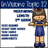 EnVisions Topic 12 Measuring Length Worksheets, Centers/Games