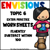 EnVisions Topic 6 Fluently Subtract Within 100 - Worksheet