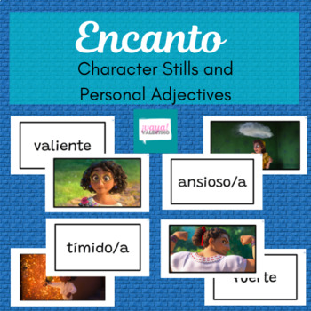 Preview of Encanto Character Traits (Spanish) - PDF and Google Slides