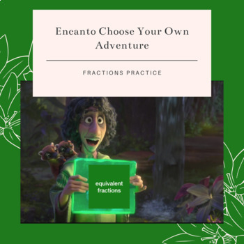 Preview of Encanto Choose Your Own Adventure- perfect for remote or in person learning