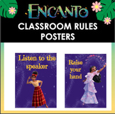 Encanto Classroom Rules Posters | Editable