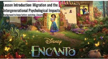 Preview of Encanto - Migration & Intergenerational Trauma Lesson Plan