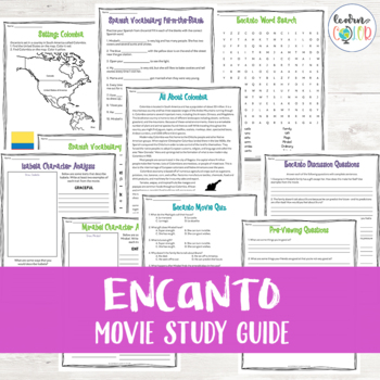 Preview of Encanto Movie Guide