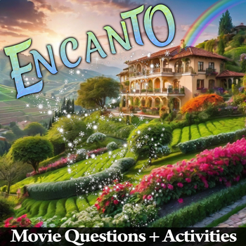 Preview of Encanto Movie Guide + Activities | Questions | Answer Key Inc