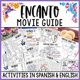 Encanto Movie Guide Printables & Google Slides Spanish Rea