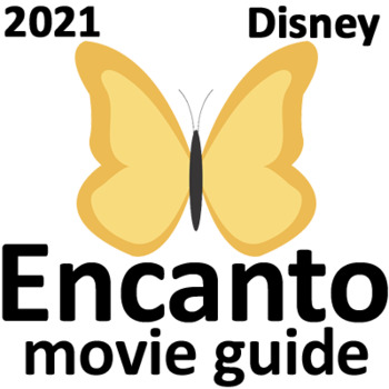 Preview of Encanto Worksheet with Answers | Encanto Movie Guide | English or Spanish