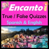 Encanto - True/False Movie Quizzes & Answer Keys - Spanish