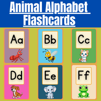 Enchanted Animal Alphabet Flashcards: Explore Language and Wildlife