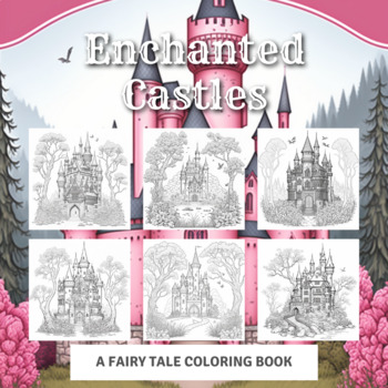 Lacy Sunshine's Enchanted Cove Coloring Book Castle Art Supplies