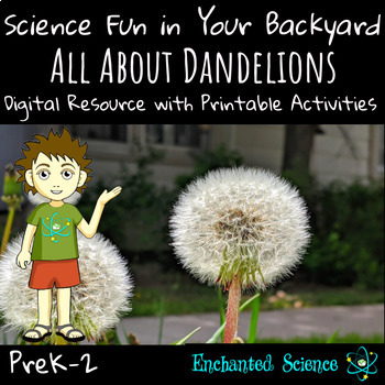 Preview of Science Distance Learning- Nature- Parts of Plants- Dandelions