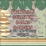 Enchanted Forest Bulletin Board Borders