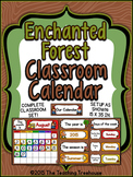 Enchanted Forest Classroom Calendar