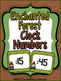 Enchanted Forest Clock Numbers