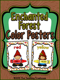 Enchanted Forest Color Posters