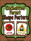 Enchanted Forest Shape Posters