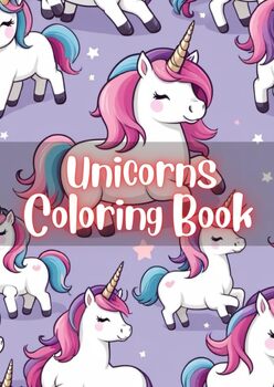 Preview of Enchanting Unicorn Coloring Book: 100 Whimsical Pages of Magical Creatures