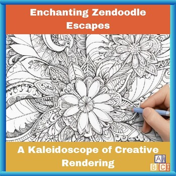 Preview of Enchanting Zendoodle Escapes: A Kaleidoscope of Creative Rendering