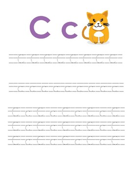 Encourage Early Literacy Skills with Printable Tracing Alphabet Worksheets