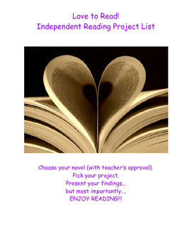 Preview of Encourage the Love of Reading!