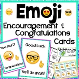 Encouragement Cards-Emoji Motivation and Congratulations C