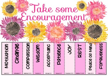 Preview of Encouragement Tags with Bible Verses (2)