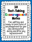 Encouraging Notes for Standardized Tests