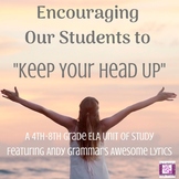 Encouraging Our Students to "Keep Your Head Up"