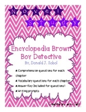 Encyclopedia Brown, Boy Detective: Novel Study
