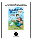 Encyclopedia Brown Cracks the Case Comprehension Questions