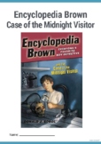 Encyclopedia Brown and the Case of the Midnight Visitor-No