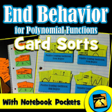 End Behavior of Polynomial Functions: Sorting Activities