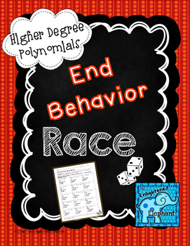 Preview of End Behavior of Polynomial Graphs Race Game