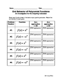 End Behavior of a Polynomial Function: A Graphing Calculat