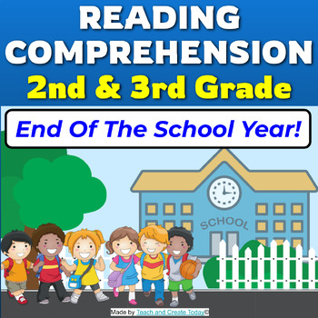 Preview of End Of The Year 2nd and 3rd Grade Reading Comprehension Passage