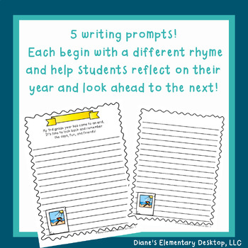 3rd Grade End of the Year Writing Activities | Prompts | Letters