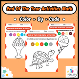 End Of The Year Activities Math Worksheet, Coloring Pages Summer