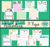 End Of The Year Activities Worksheets | No Prep End Of The