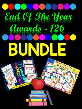 Preview of BUNDLE - 126 End Of The Year  Awards  - YOU SAVE $5.09