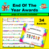 End Of The Year Awards And Actual Award Clipart