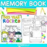 End of the Year Memory Book for K-2nd Grade - Rockstar End