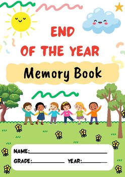Preview of End Of The Year Memory Book / Best Activities Memorial Day . Last Week of School