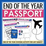 End of the Year Activity - Passport Stations Review & Refl