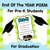 End Of The Year Pre-K Poem